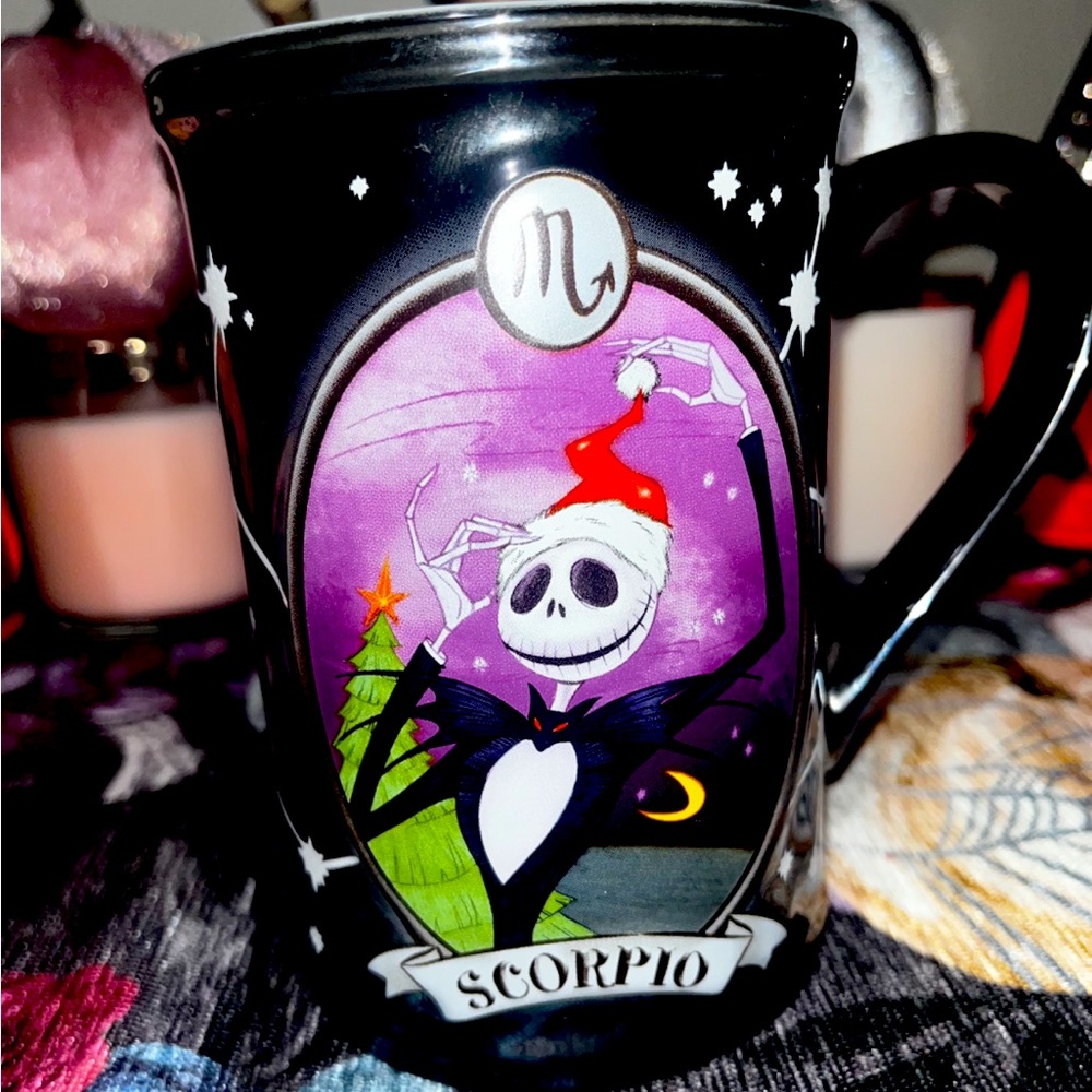 Jack skellington Scorpio coffee mug